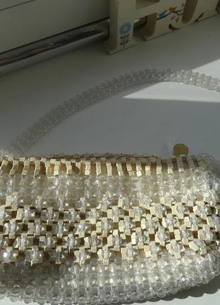 Маленька остромодная сумочка плетінка