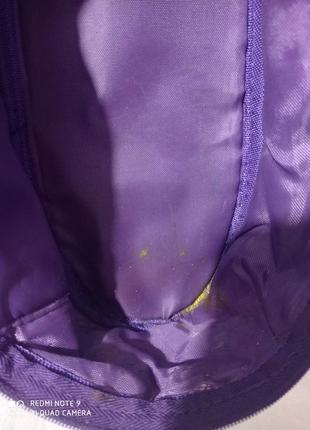 Сумочка косметичка фиолетовая с бабочками бабочки