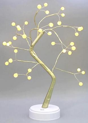 Настільне світлодіодне дерево бансай