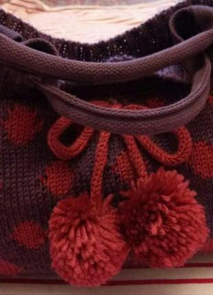Сумка вязанная
