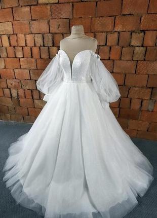 Весільна сукня бохо шик.3 фото