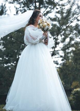 Весільна сукня бохо шик.2 фото