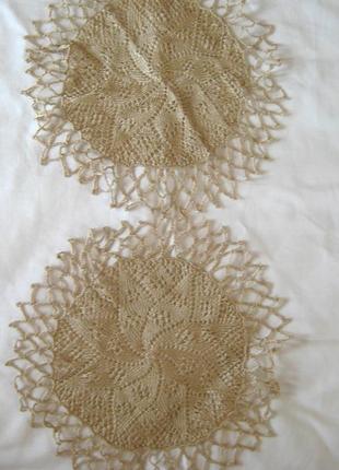 Нежная салфетка ручной работы вискоза с шелком