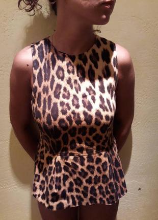 Леопардова блузка від zara