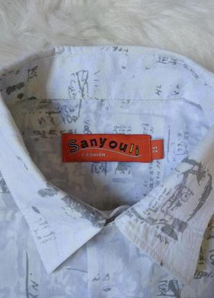 Шведка рубашка sanyouli на мальчика рост 140-146 см3 фото