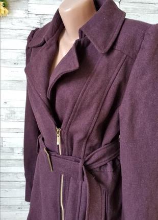 Пальто new look женское бордо размер 48(l)7 фото