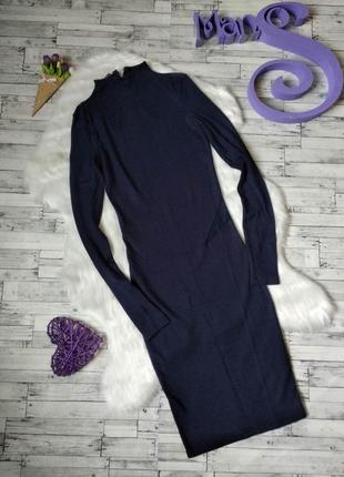 Жіноча сукня синя kikiriki розмір 40-42 xxs-xs