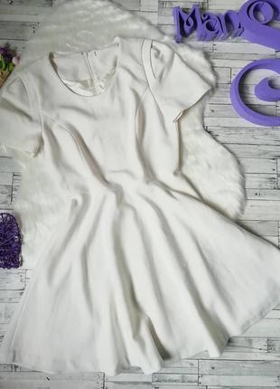 Плаття жіноча  zara біла кльош розмір 42-44 xs-s