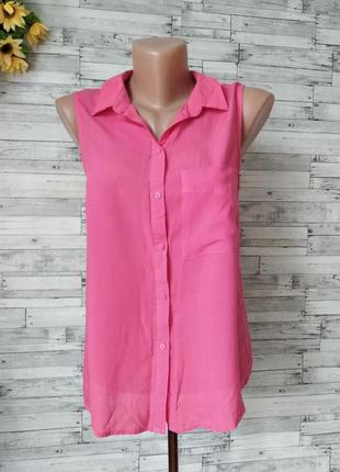 Блузка promod женская летняя розовая размер 42-443 фото