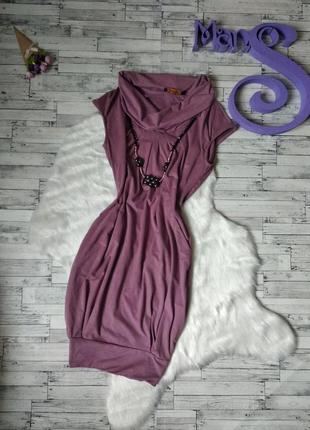 Платье женское с бусами и карманами patchwork размер 46 м