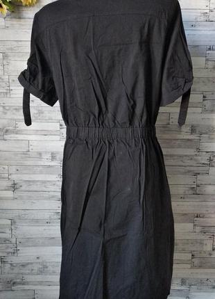 Платье женское white label черное с карманами размер 446 фото