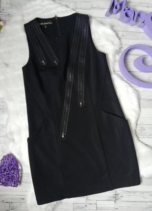 Платье женское черное paole conte размер 44 s