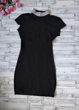 Платье женское mexton с открытой спиной черное размер  s