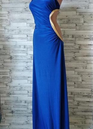 Шикарное женское платье exclusive длинное с открытой спиной размер 44-46 s-m2 фото