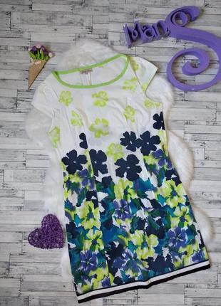 Летнее платье sweet miss женские с цветами размер 48 l1 фото