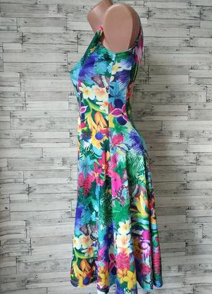 Летний сарафан kensil с цветами  размер 42 xs5 фото