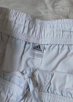 Літні шорти adidas жіночі білі розмір 46-48 (l)3 фото