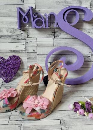 Босоножки женские nine west с цветком размер 36