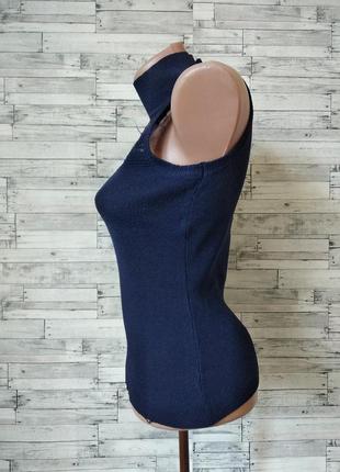 Блуза женская под горло вставки из гипюра размер 42-44 xs-s4 фото