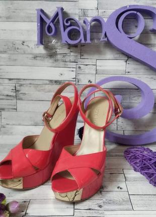 Босоніжки жіночі лакові помаранчеві antonio biaggi размер 37