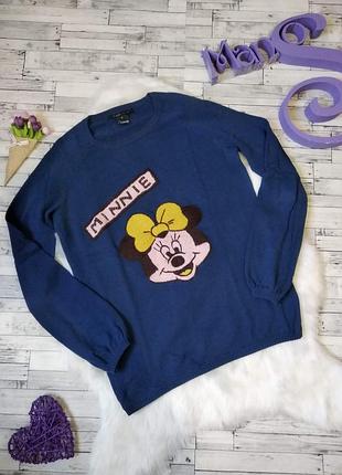 Свитер свитшот silvian heach disney микки женский вязаный размер 46-48(m-l)