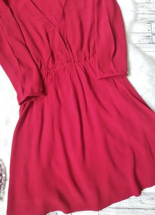 Платье женское bershka красное размер 42-44  xs-s2 фото