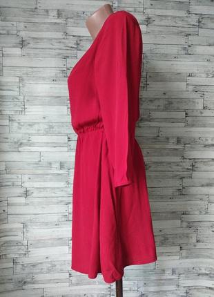 Платье женское bershka красное размер 42-44  xs-s6 фото