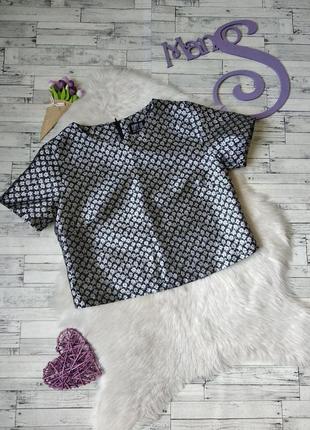 Женская блуза poppy lux серебристого цвета с цветочным принтом 48 размера