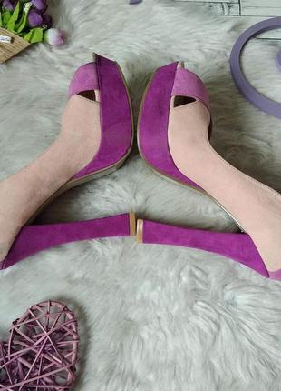 Туфли женские centro розовые на каблуке размер 387 фото
