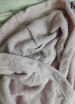 Махровый халат c&a на девочку розовый 146/152 размера3 фото