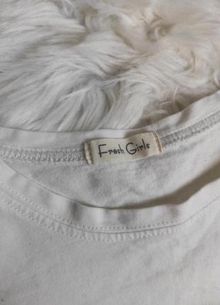 Женская футболка fresh girls белая с микки маусом размер 44 s3 фото