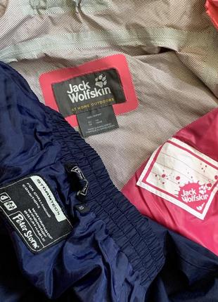 Курточка дождевик ветровка прорезиненная jack wolfskin3 фото