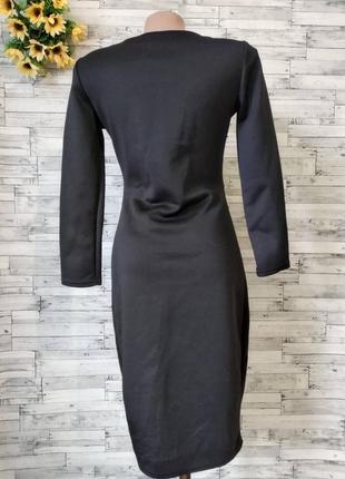 Сукня exclusive жіноча чорна з золотими заклепками розмір s-м 44-468 фото