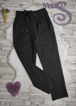 Жіночі штани dilvin чорні з поясом розмір 26 44 s