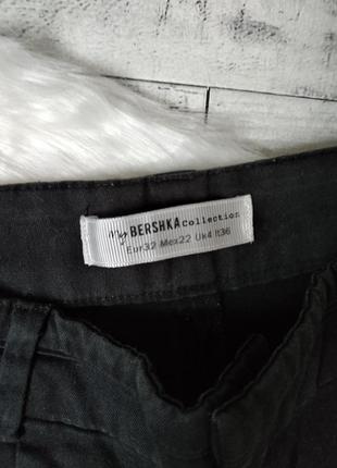 Джинсові штани жіночі bershka чорні розмір 40-423 фото