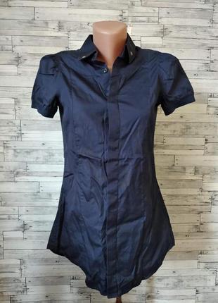 Рубашка женская dsquared2 короткий рукав черная размер 42 (s)5 фото