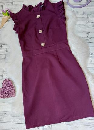 Платье exclusive бордовое женское размер  42 xs2 фото