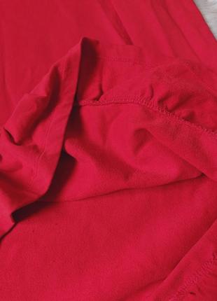 Красное платье diverse с длинным рукавом размер  44 s7 фото