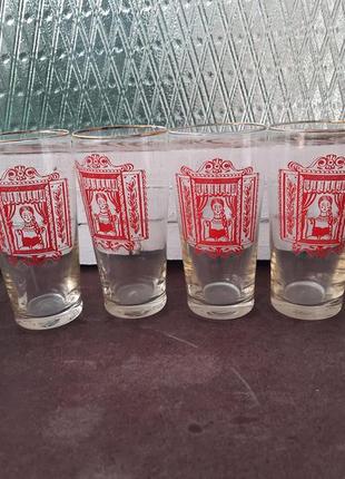 Стакани, набір стаканів, радянські