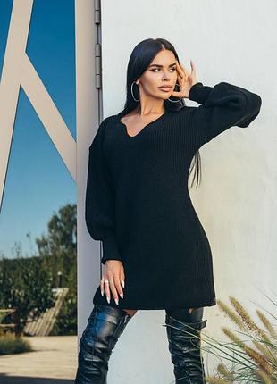 💥 в'язана сукня туніка