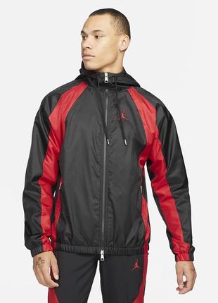 Мужская осенняя куртка nike jordan essentials men's woven jacket1 фото