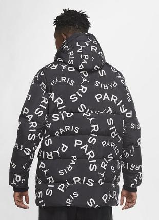 Мужская зимняя парка пуховик nike paris saint-germain men's down parka2 фото