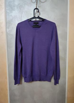 Кофта джемпер свитер пуловер из мерино шерсти jasper conran