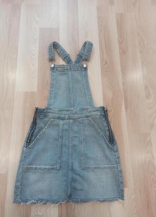 Джинсовий сарафан для дівчинки