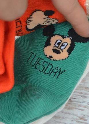 36-38 новий фірмовий набір 5 пар шкарпеток disney міккі маус mickey mouse lc waikiki вайкікі шкарпетки9 фото