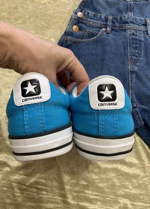 Стильні яскраві кеди converse 37 розмір3 фото