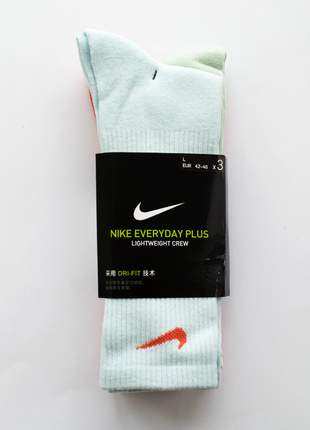 Високі шкарпетки nike everyday plus sx6891 высокие носки1 фото