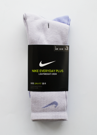 Високі шкарпетки nike everyday plus sx6891 высокие носки1 фото