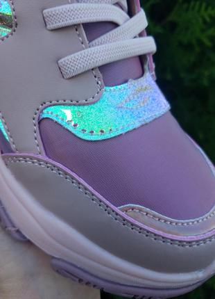 Демісезонні черевики для дівчинки демисесонные утеплені черевики3 фото