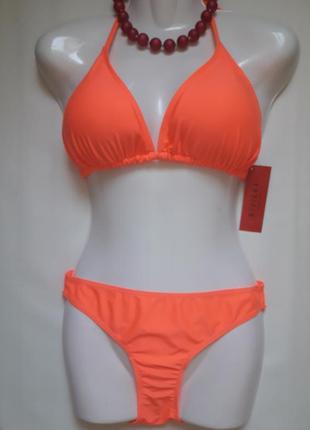 Яркий коралловый купальник бренда riviera bhs